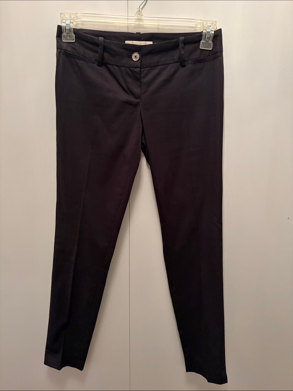 MICHAEL Michael Kors Black Slim Straight Pant